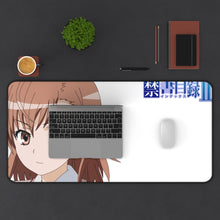Load image into Gallery viewer, A Certain Magical Index Mikoto Misaka Mouse Pad (Desk Mat) With Laptop
