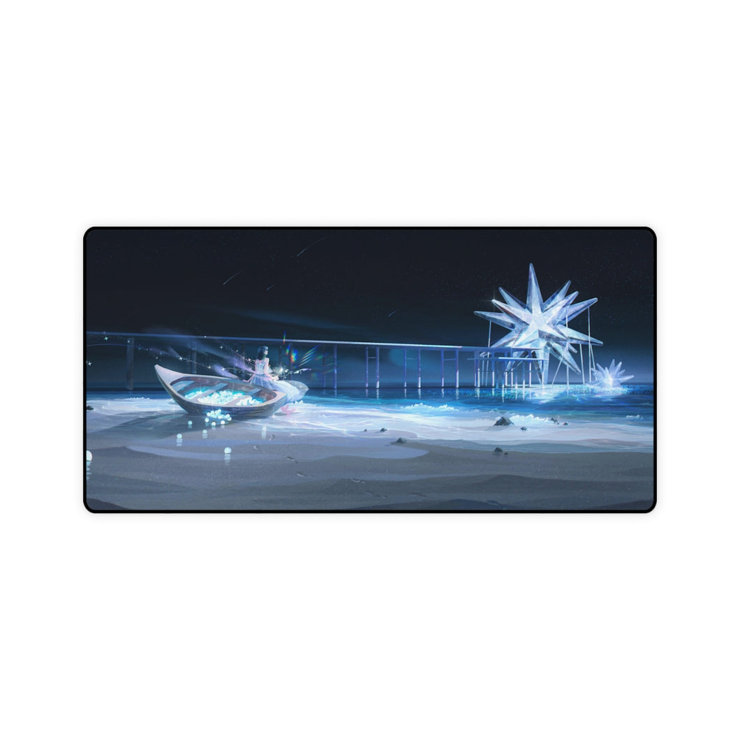 Anime Girl Mouse Pad (Desk Mat)