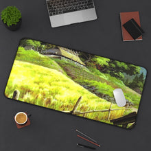 Load image into Gallery viewer, Princess Mononoke Mouse Pad (Desk Mat) On Desk
