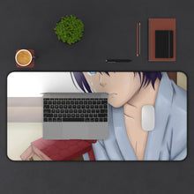 Load image into Gallery viewer, Noragami Yato, Noragami Mouse Pad (Desk Mat) With Laptop
