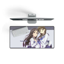 Load image into Gallery viewer, Hanasaku Iroha Mouse Pad (Desk Mat) On Desk
