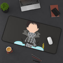 Load image into Gallery viewer, Fire Force Shinra Kusakabe Mouse Pad (Desk Mat) On Desk
