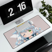 Load image into Gallery viewer, Anime Girl Mouse Pad (Desk Mat) With Laptop
