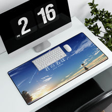 Load image into Gallery viewer, Your Name. Mouse Pad (Desk Mat) With Laptop
