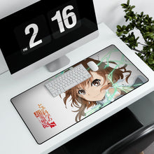Load image into Gallery viewer, A Certain Scientific Railgun Mouse Pad (Desk Mat) With Laptop
