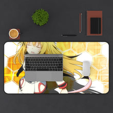 Load image into Gallery viewer, Infinite Stratos Charlotte Dunois Mouse Pad (Desk Mat) With Laptop
