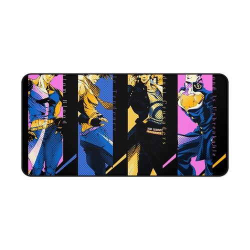 Giorno Giovanna Joseph Joestar Jotaro Kujo Josuke Higashikata and Jonathan Joestar Mouse Pad (Desk Mat)