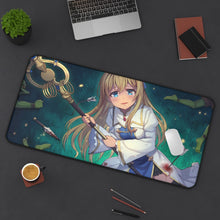 Load image into Gallery viewer, Priestess Mouse Pad (Desk Mat) On Desk
