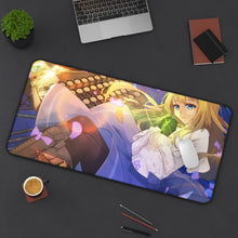 Load image into Gallery viewer, Violet Evergarden Violet Evergarden Mouse Pad (Desk Mat) With Laptop
