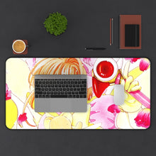 Load image into Gallery viewer, Cardcaptor Sakura Sakura Kinomoto, Keroberos Mouse Pad (Desk Mat) With Laptop
