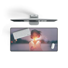 Load image into Gallery viewer, Anime Girl With Firework Mouse Pad (Desk Mat) On Desk
