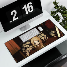 Load image into Gallery viewer, Anime Girl Mouse Pad (Desk Mat) With Laptop
