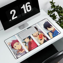 Load image into Gallery viewer, Free! Makoto Tachibana, Haruka Nanase Mouse Pad (Desk Mat) With Laptop
