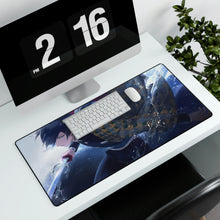 Load image into Gallery viewer, Giyu, Katana, Kimetsu no Yaiba, Mouse Pad (Desk Mat)

