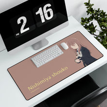 Load image into Gallery viewer, Koe No Katachi Mouse Pad (Desk Mat) With Laptop

