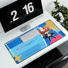 Load image into Gallery viewer, Nekketsu Inou Bukatsu-tan Trigger Kiss Mouse Pad (Desk Mat) With Laptop
