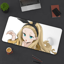 Load image into Gallery viewer, Lycoris Recoil Kurumi Mouse Pad (Desk Mat) On Desk

