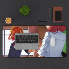 Load image into Gallery viewer, Love Live! Maki Nishikino, Honoka Kousaka Mouse Pad (Desk Mat) With Laptop
