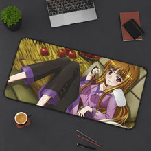 Load image into Gallery viewer, Spice And Wolf Mouse Pad (Desk Mat) On Desk
