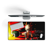 Load image into Gallery viewer, My Hero Academia Katsuki Bakugou Mouse Pad (Desk Mat) On Desk

