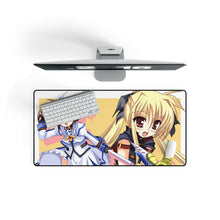 Load image into Gallery viewer, Magical Girl Lyrical Nanoha Mouse Pad (Desk Mat) On Desk
