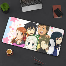 Load image into Gallery viewer, Anohana Mouse Pad (Desk Mat) On Desk
