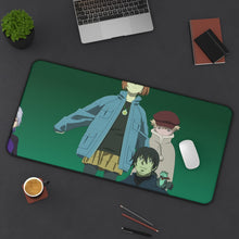 Load image into Gallery viewer, Darker Than Black Hei, Yin, July Mouse Pad (Desk Mat) On Desk
