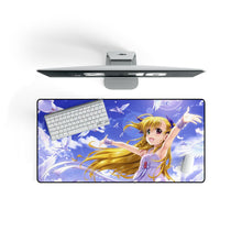 Load image into Gallery viewer, Magical Girl Lyrical Nanoha Strikers Mouse Pad (Desk Mat) On Desk
