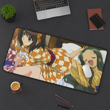 Load image into Gallery viewer, The Melancholy Of Haruhi Suzumiya Mouse Pad (Desk Mat) On Desk
