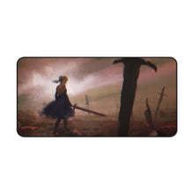 Load image into Gallery viewer, Saber (Fate Series) Mouse Pad (Desk Mat)
