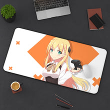 Load image into Gallery viewer, Gamers! Karen Tendou Mouse Pad (Desk Mat) On Desk
