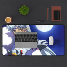 Load image into Gallery viewer, InuYasha Mouse Pad (Desk Mat) With Laptop
