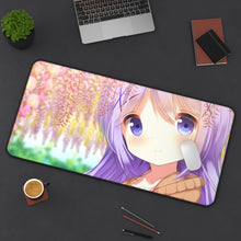 Load image into Gallery viewer, Is The Order A Rabbit? Mouse Pad (Desk Mat) On Desk

