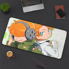 Load image into Gallery viewer, Panty &amp; Stocking with Garterbelt Briefers Rock, Panty Stocking With Garterbelt Mouse Pad (Desk Mat) On Desk
