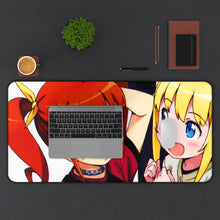 Load image into Gallery viewer, Oreimo Kanako Kurusu, Bridget Evans Mouse Pad (Desk Mat) With Laptop
