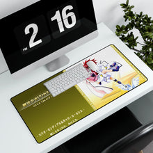 Load image into Gallery viewer, Magical Girl Lyrical Nanoha Strikers Mouse Pad (Desk Mat) With Laptop
