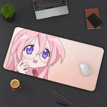 Load image into Gallery viewer, Lucky Star Miyuki Takara Mouse Pad (Desk Mat) On Desk
