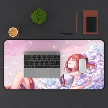 Load image into Gallery viewer, Kagura (Gintama) Mouse Pad (Desk Mat) With Laptop
