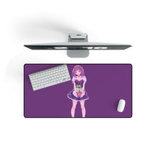 Load image into Gallery viewer, Anime Girl Mouse Pad (Desk Mat) On Desk
