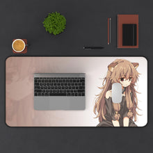 Load image into Gallery viewer, Raphtalia Mouse Pad (Desk Mat) With Laptop
