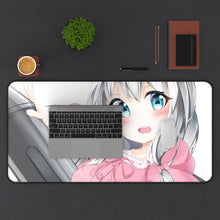 Load image into Gallery viewer, EroManga-Sensei Mouse Pad (Desk Mat) With Laptop
