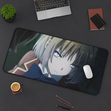 Load image into Gallery viewer, Kushida Kikyou Mouse Pad (Desk Mat) On Desk
