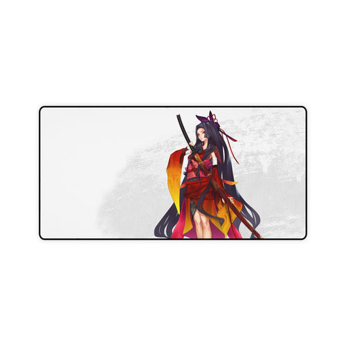Anime Girl Mouse Pad (Desk Mat)