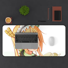 Load image into Gallery viewer, Miss Kobayashi&#39;s Dragon Maid Kobayashi San Chi No Maid Dragon, Tohru Mouse Pad (Desk Mat) With Laptop
