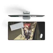 Load image into Gallery viewer, Anime Headphones Mouse Pad (Desk Mat) On Desk
