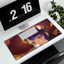 Load image into Gallery viewer, Anime Girl Mouse Pad (Desk Mat) With Laptop
