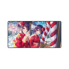 Load image into Gallery viewer, Anime Girl Cafe Gun Mouse Pad (Desk Mat)
