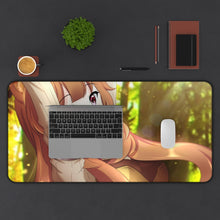 Load image into Gallery viewer, Raphtalia in The Morning Mouse Pad (Desk Mat) With Laptop
