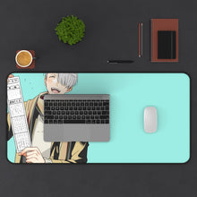 Load image into Gallery viewer, Yuri!!! On Ice Victor Nikiforov Mouse Pad (Desk Mat) With Laptop
