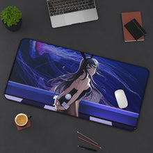 Load image into Gallery viewer, Bunny Girl Mouse Pad (Desk Mat) On Desk

